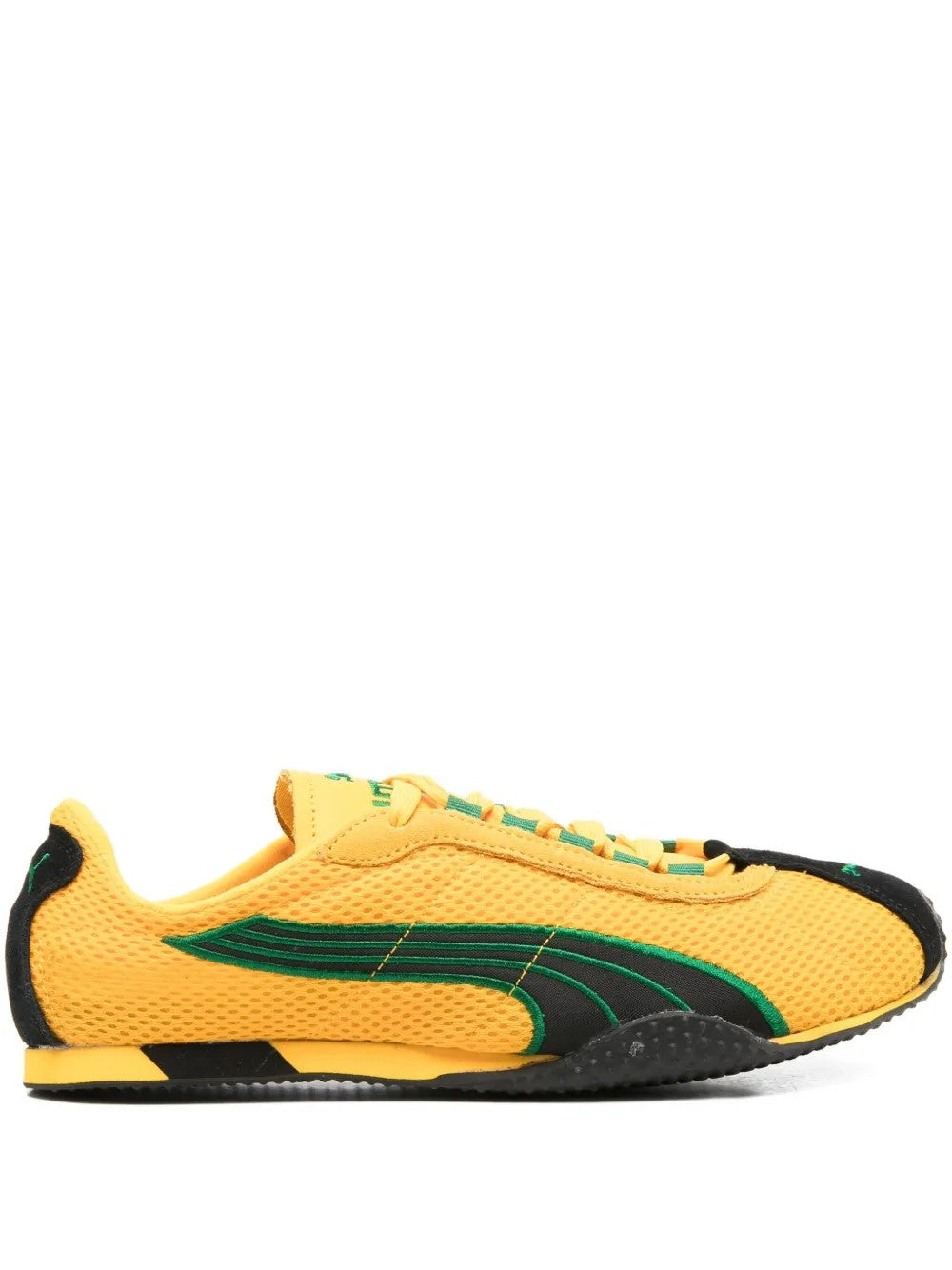 Puma H-street Mesh-panel Sneakers In Yellow