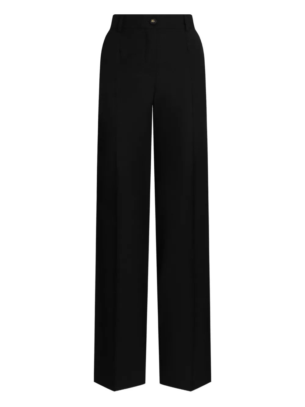 Dolce & Gabbana Wool Trousers In Black