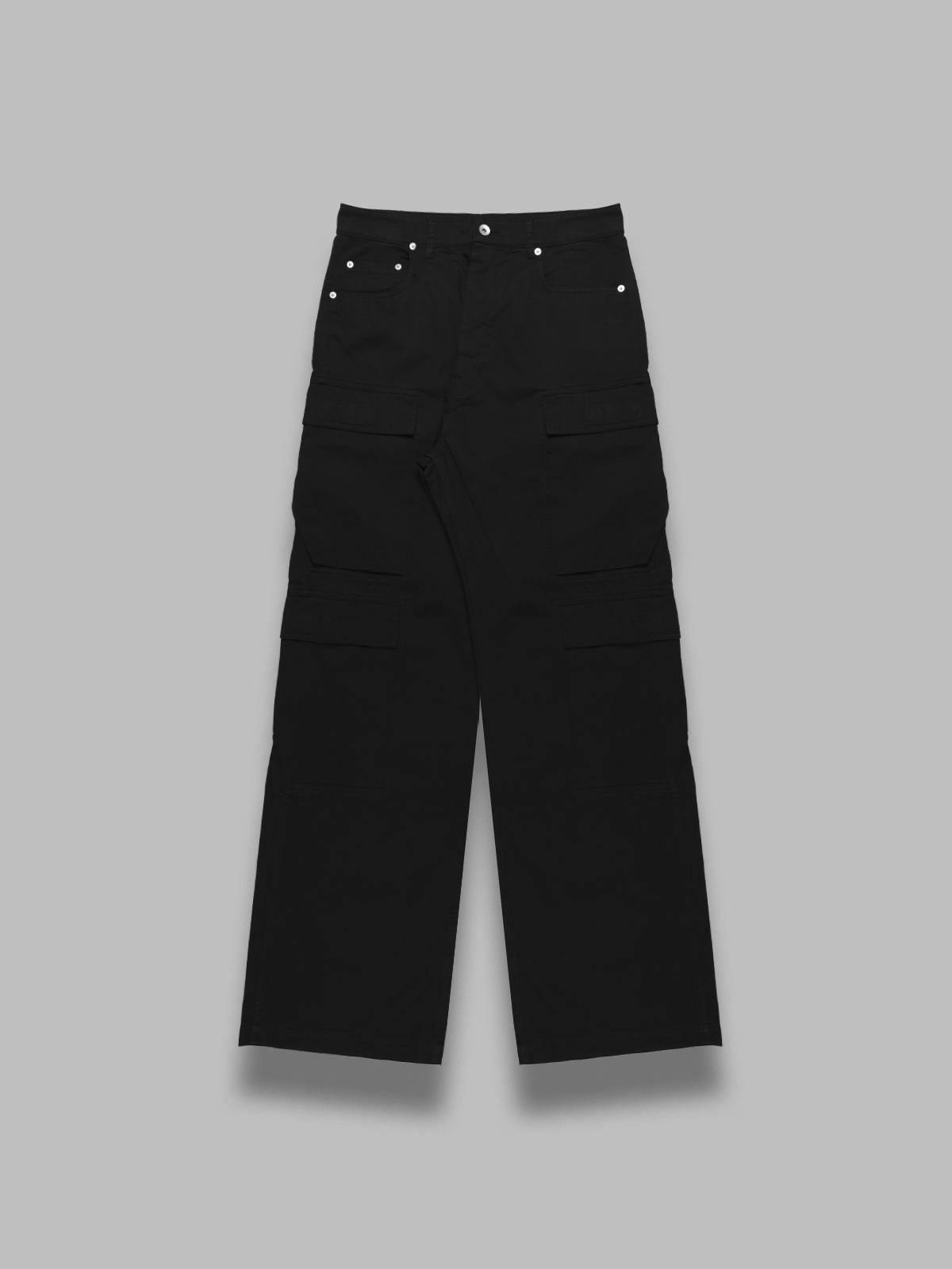 Rick Owens Drkshdw Double Room Jeans In Black