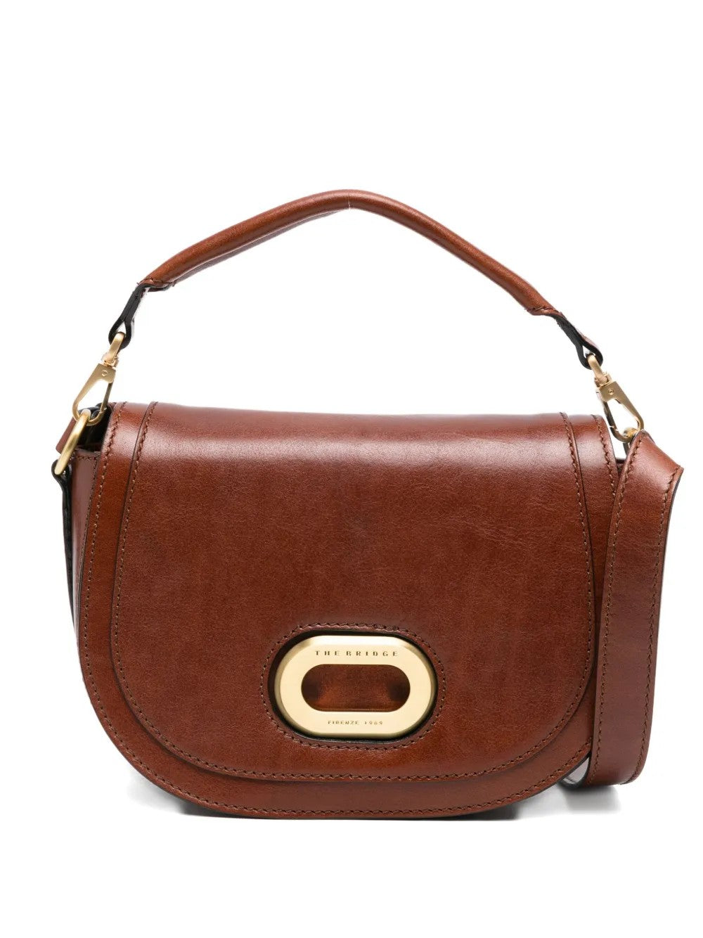 The Bridge Ilaria Crossbody Bag In Brown