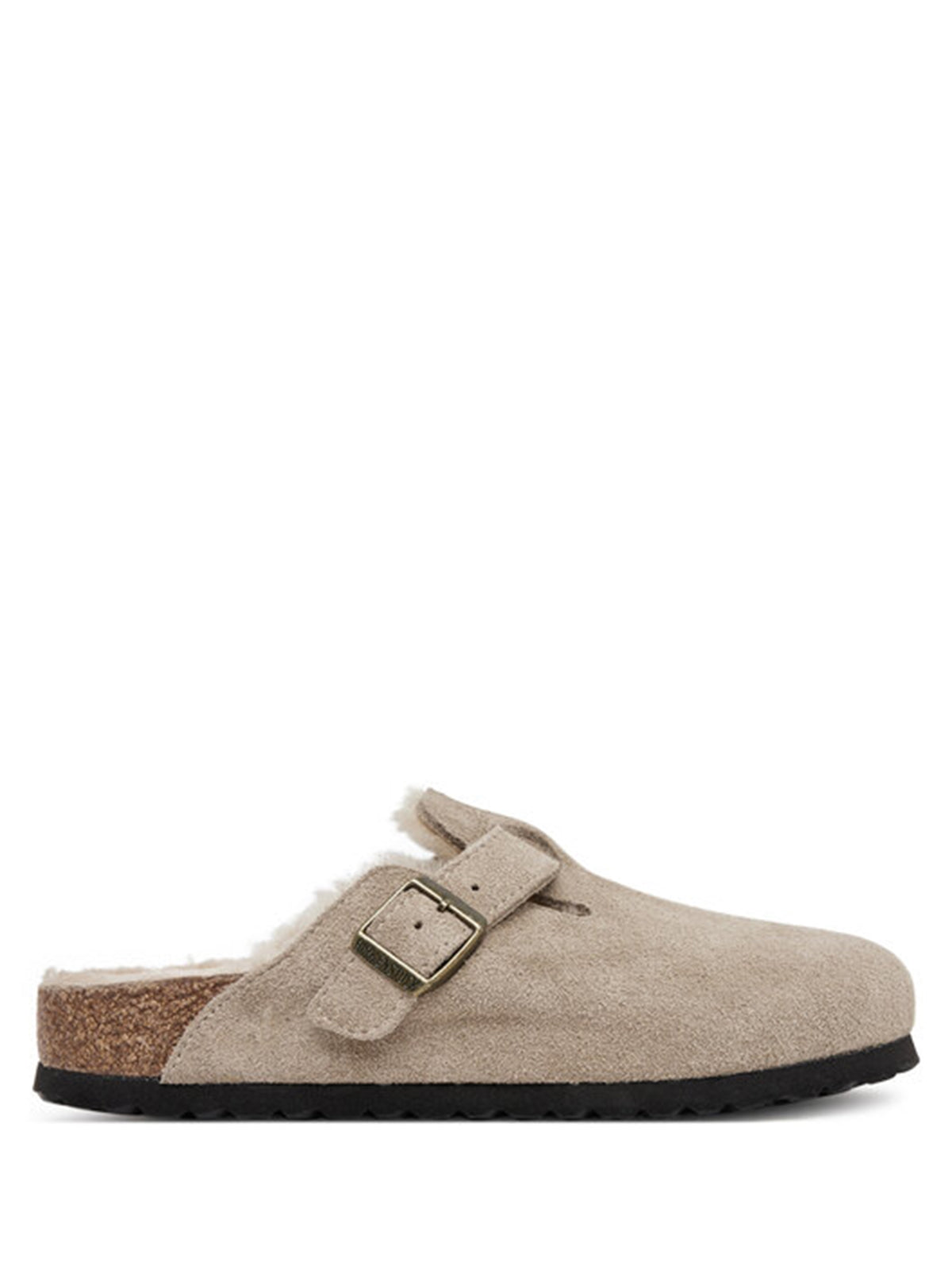Birkenstock Boston Suede Slippers In Multi
