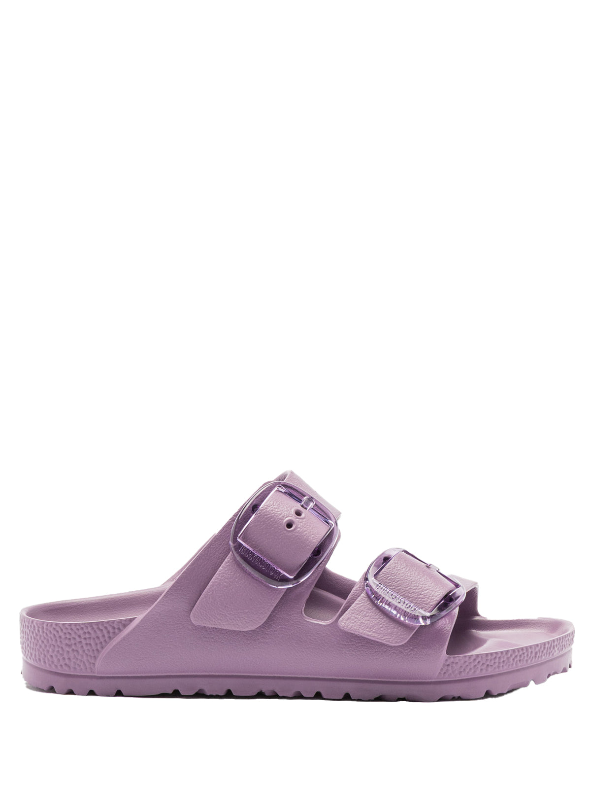 Birkenstock Arizona Big Buckle Rubber Slides In Purple