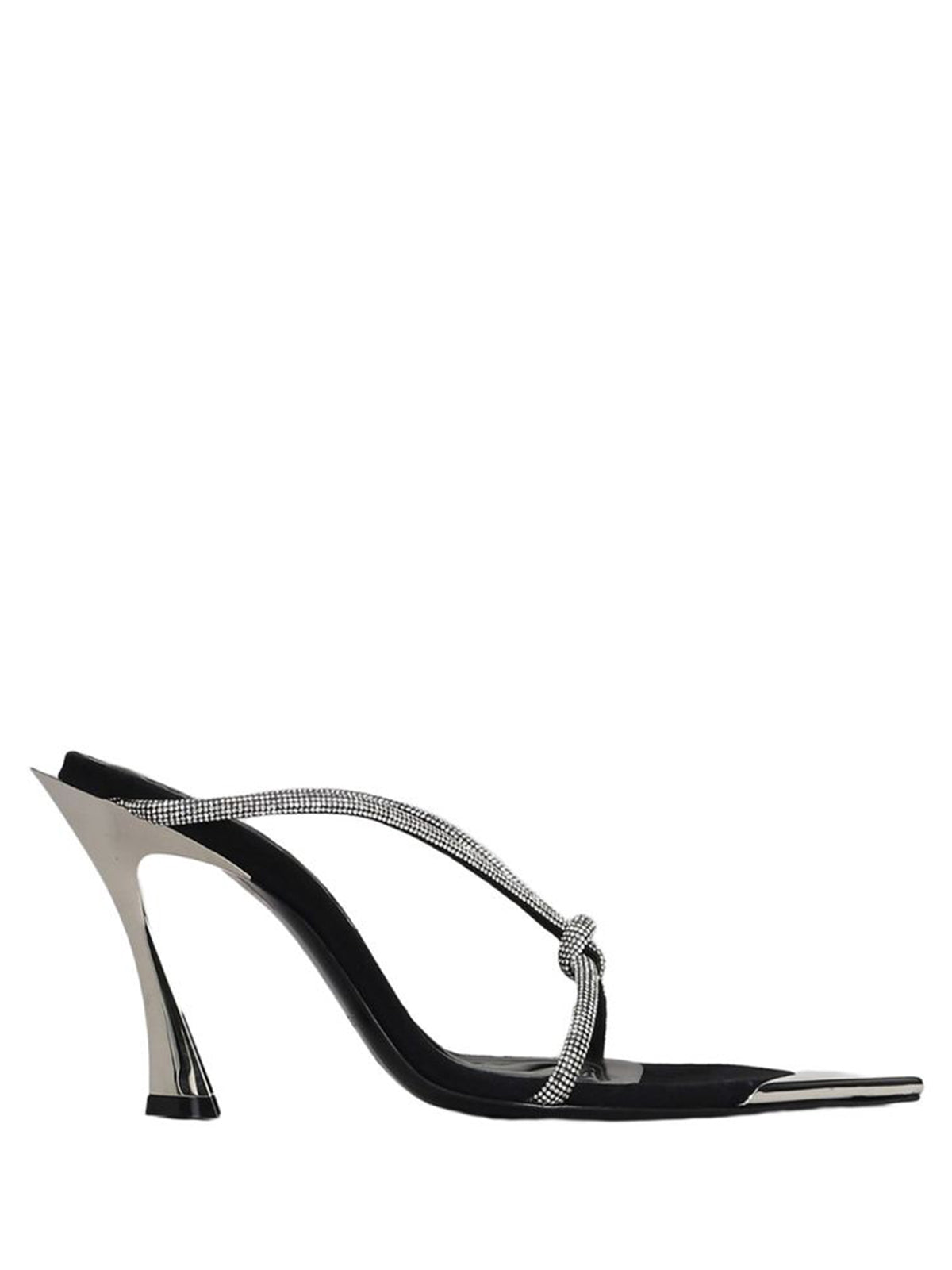 Mugler Sandals  In Black