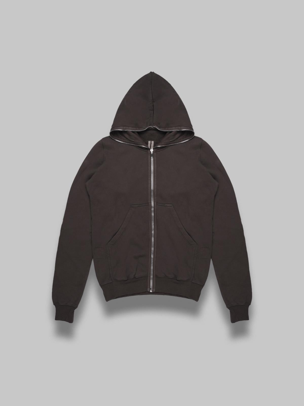 Rick Owens Drkshdw Gimp Hoodie In Brown