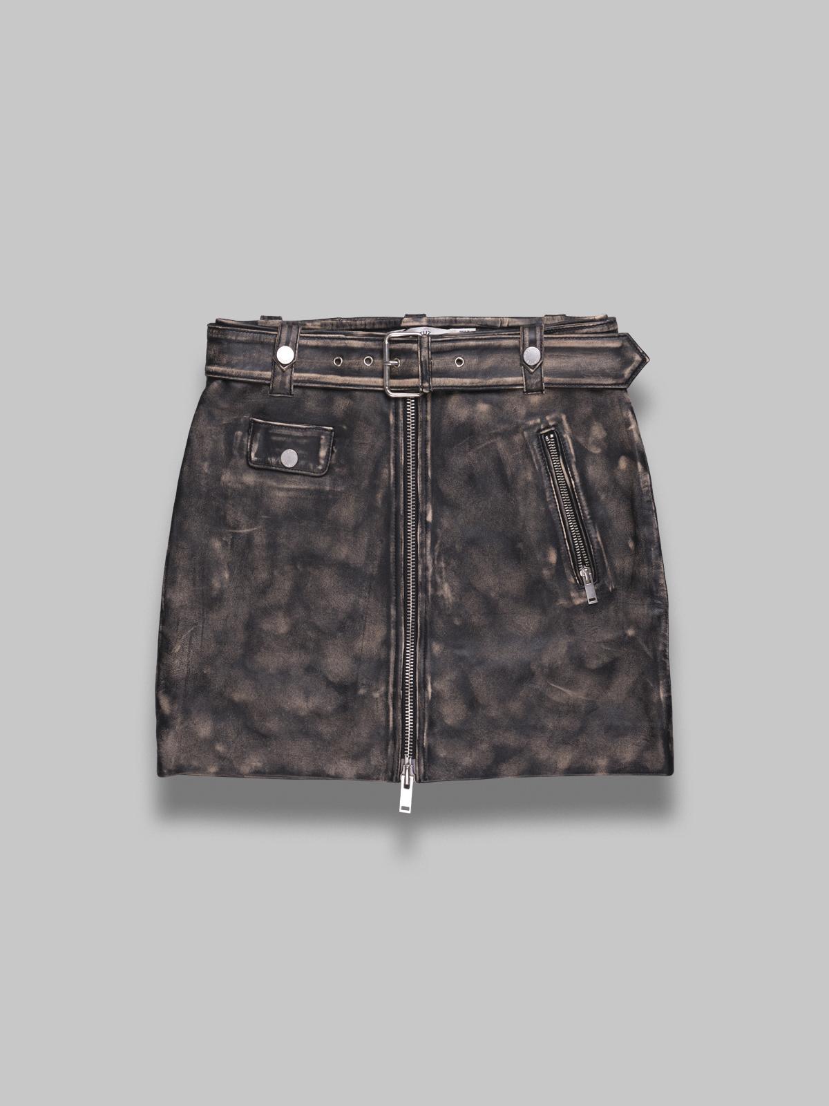 Gestuz Gz Rylee Hw Mini Skirt In Brown