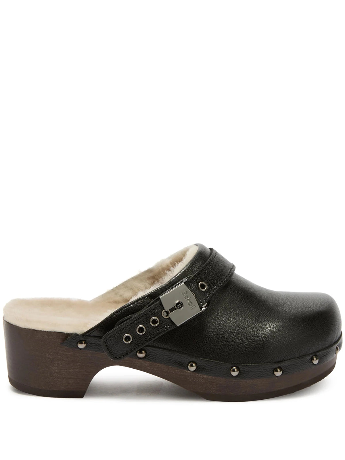 Scholl Sabot Woman In Black