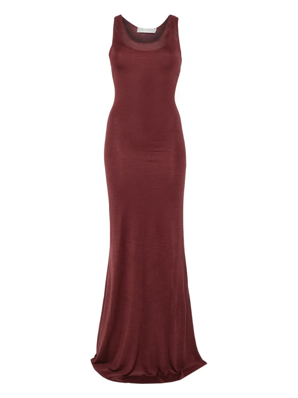 Aya Muse Sleeveless Maxi Dress In Red