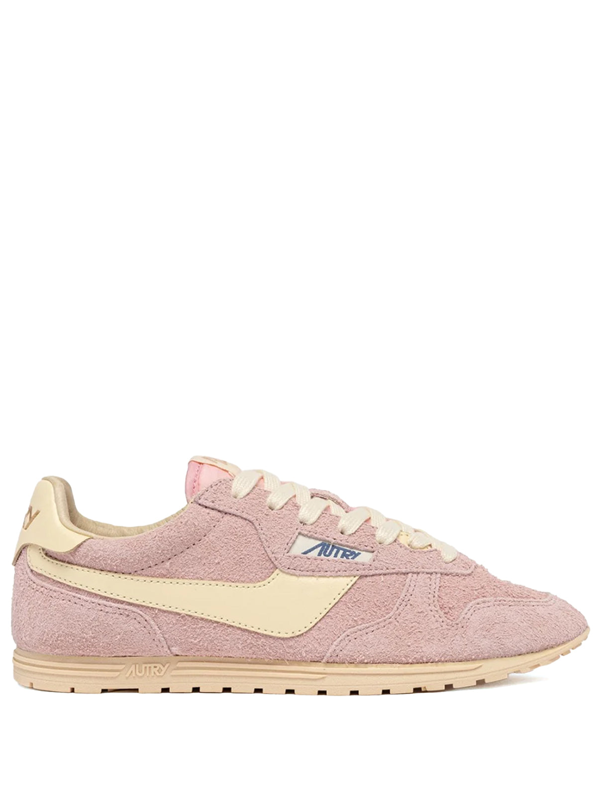 Autry Windspin Suede Sneakers In Pink