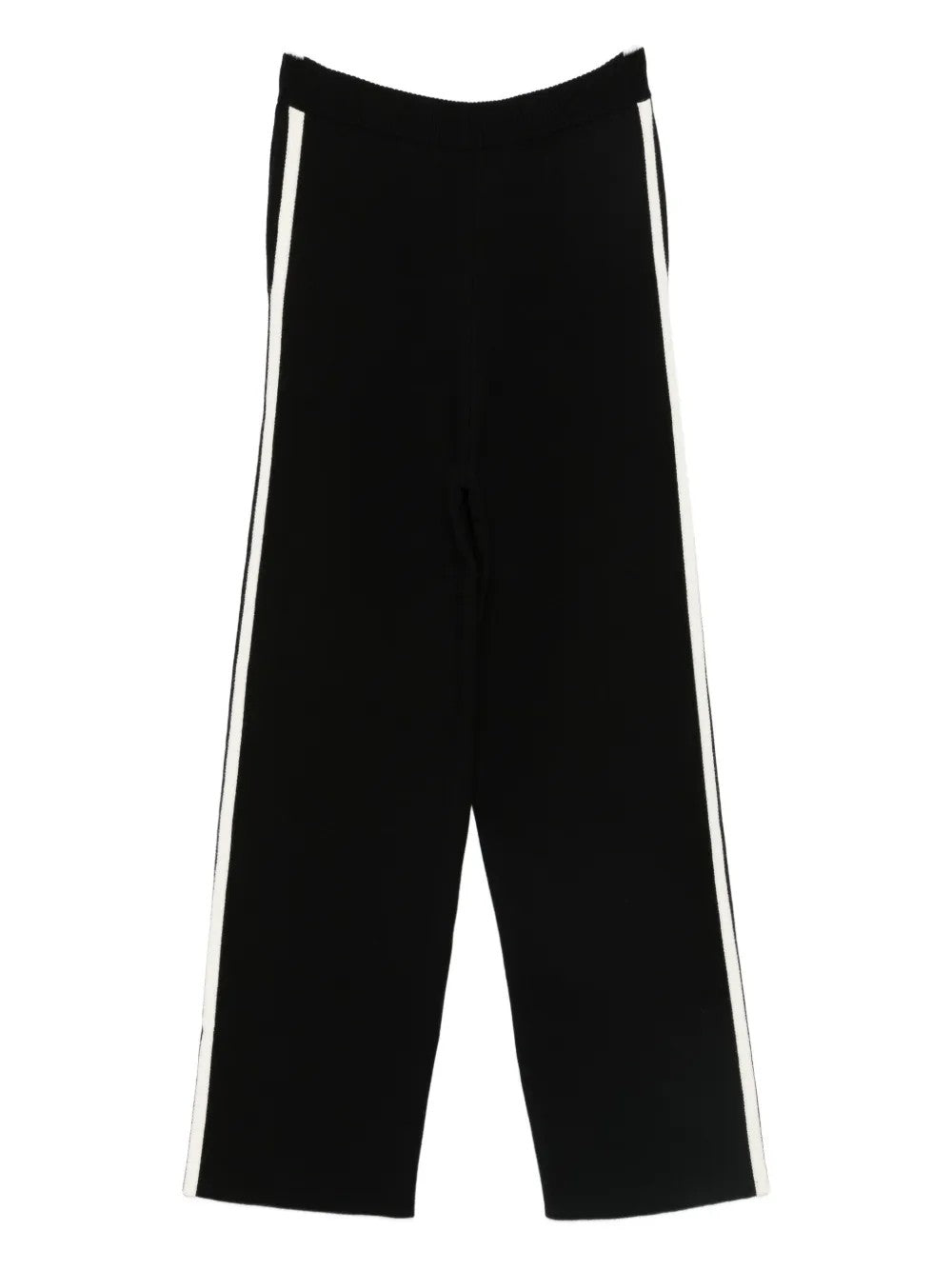 Aya Muse Striped Track Pants In Black