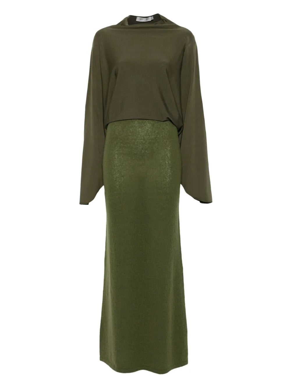Aya Muse Maxi Dress  In Green
