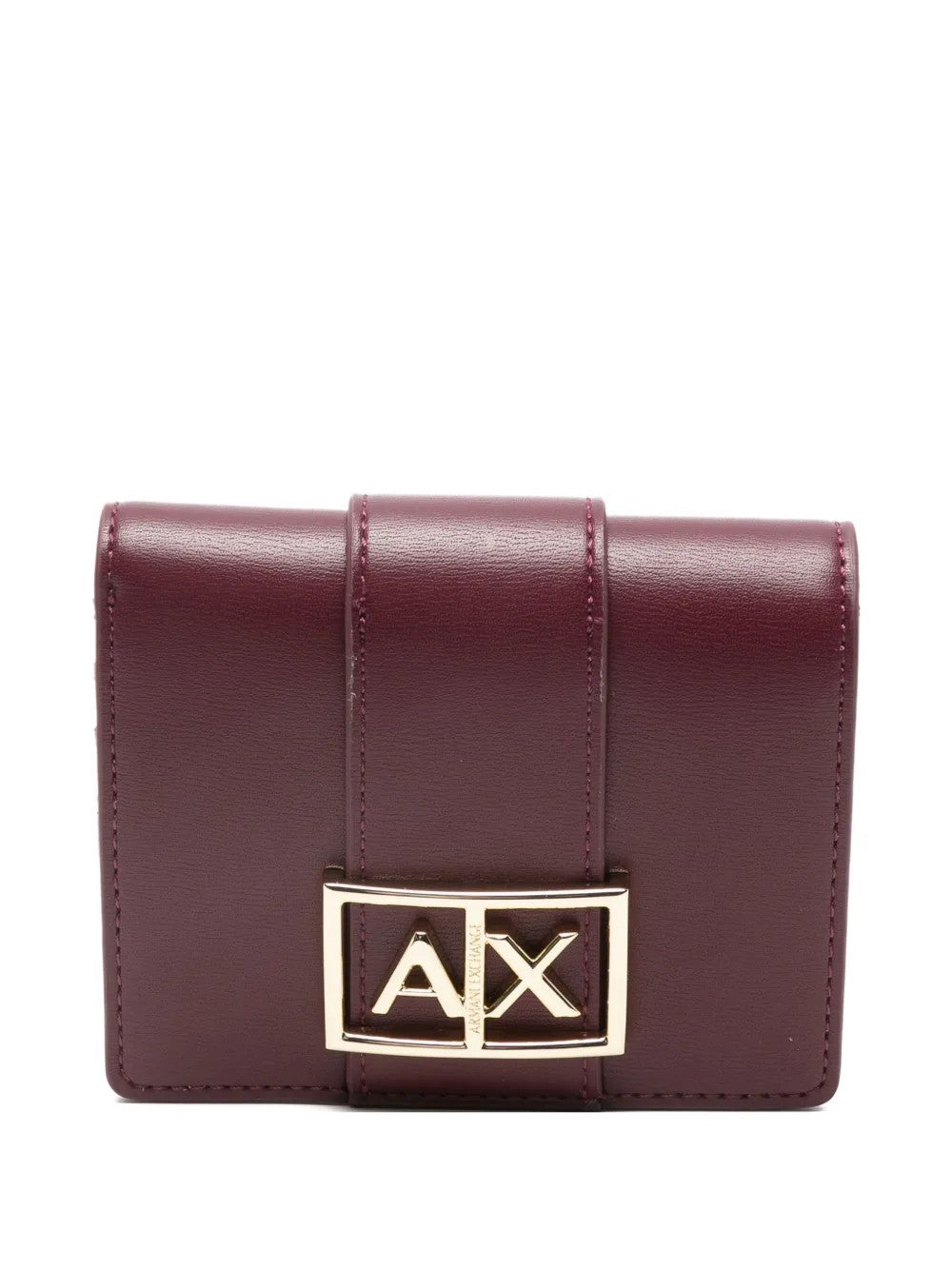 Armani Exchange Jodie Mini Wallet In Red