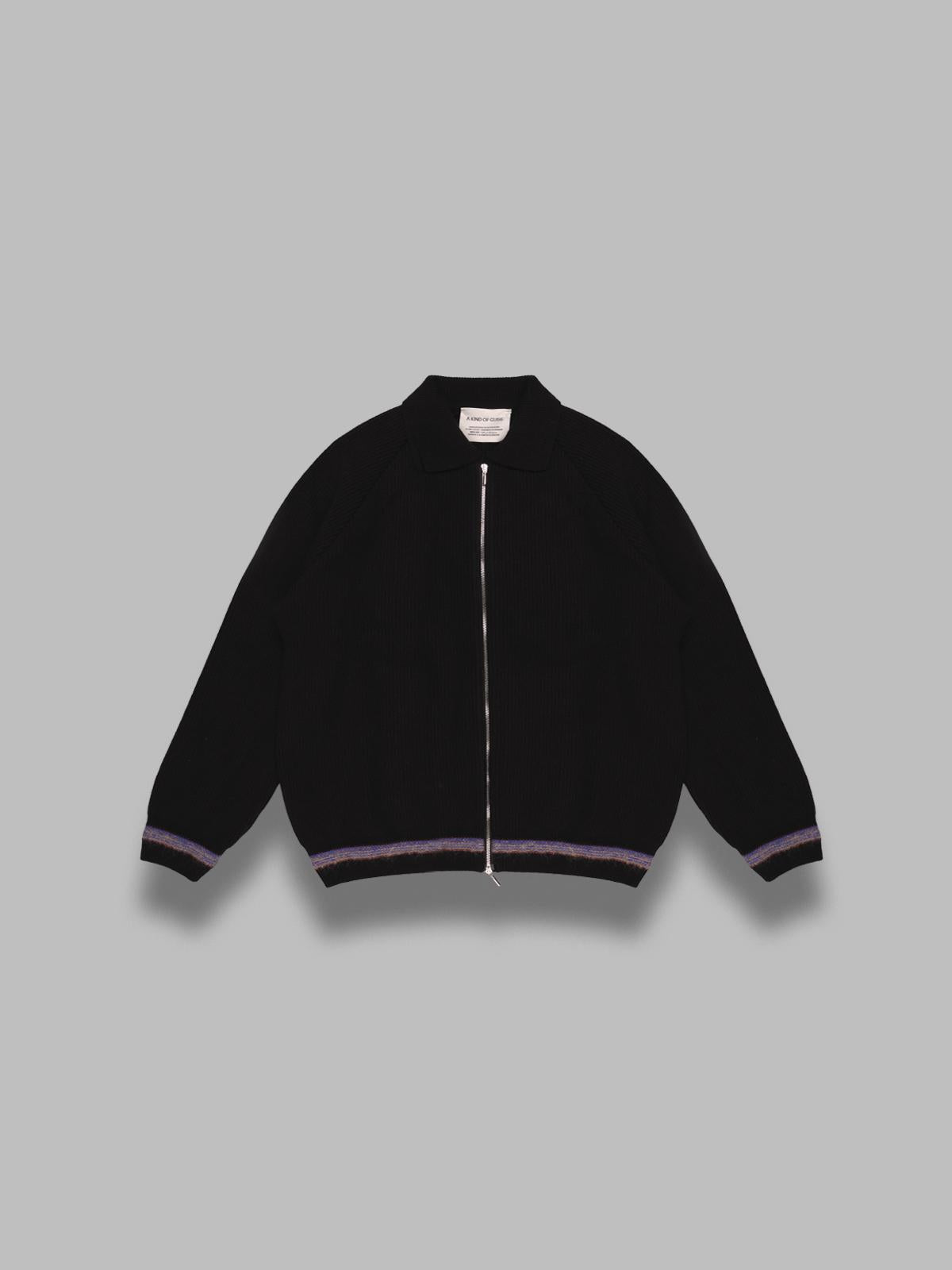 A Kind Of Guise Zaya Zip Jacket In Black