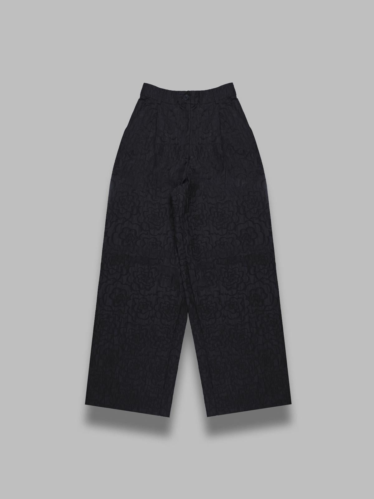 Essentiel Antwerp Instore Wide Leg Pants In Black