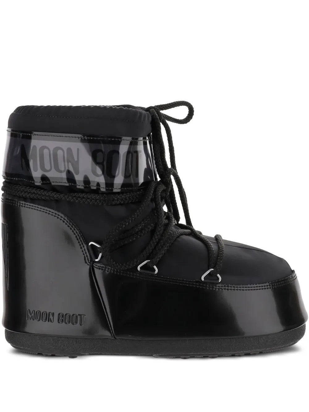 Moon Boot Icon Low Glance Boots In Black