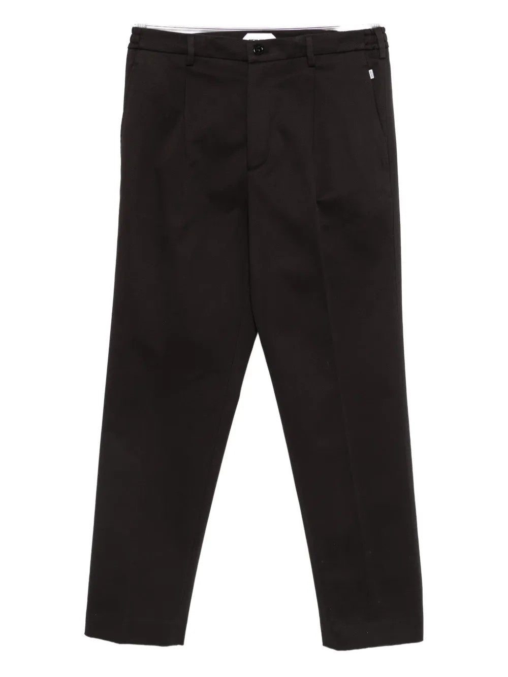 New York Resident Straight-leg Trousers In Black