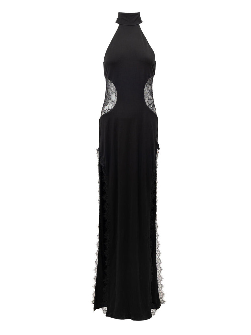Retroféte Black Rosemary Retrofete Satin Dress
