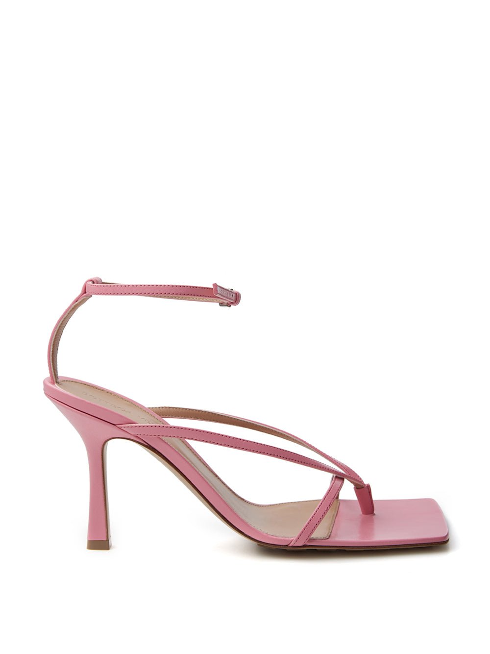 Stretch Sandals in Rose Bottega Veneta