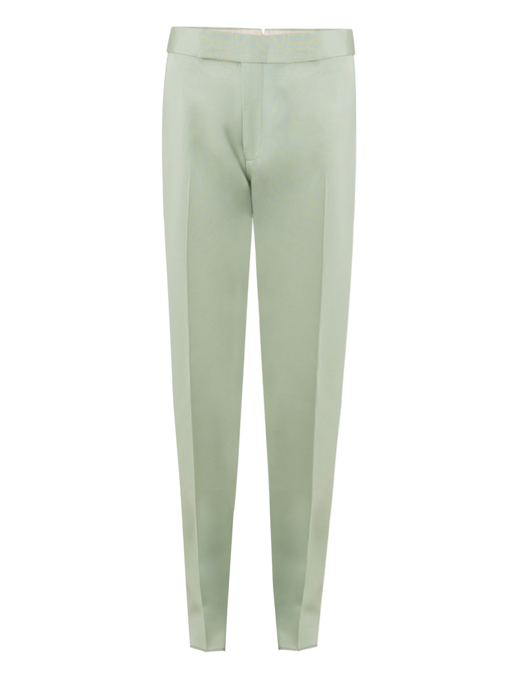 Tom Ford Green Viscose Chino Pant In Green