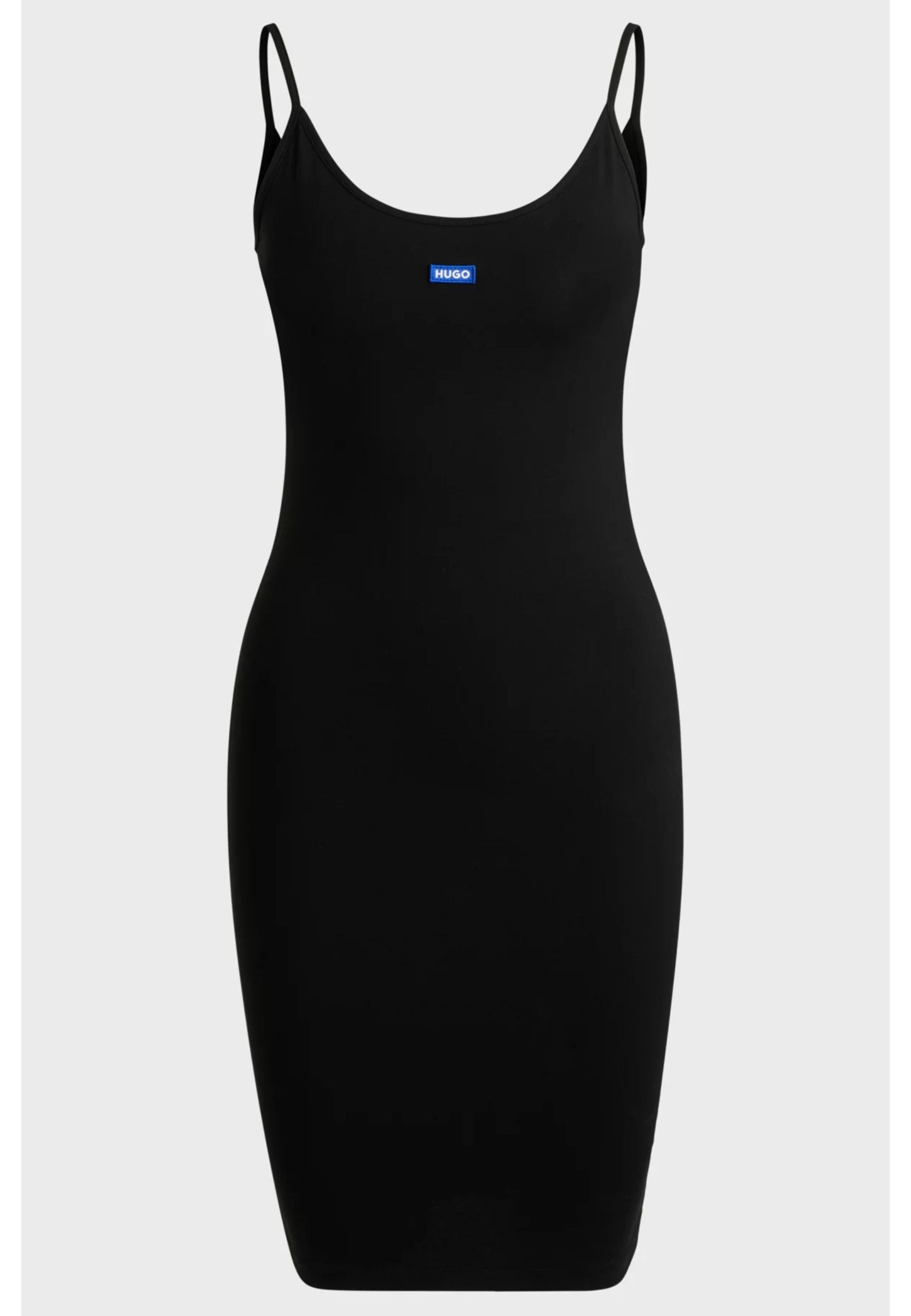 Hugo Boss Hugo Dress Narya_b_2 In Black