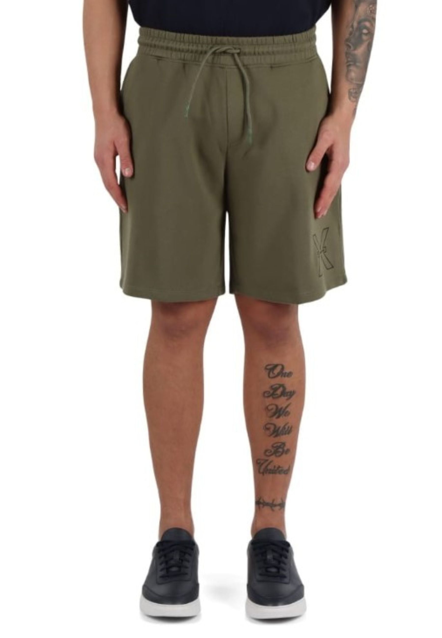 John Richmond John  Richmond Bermuda Fleece Midere In Green