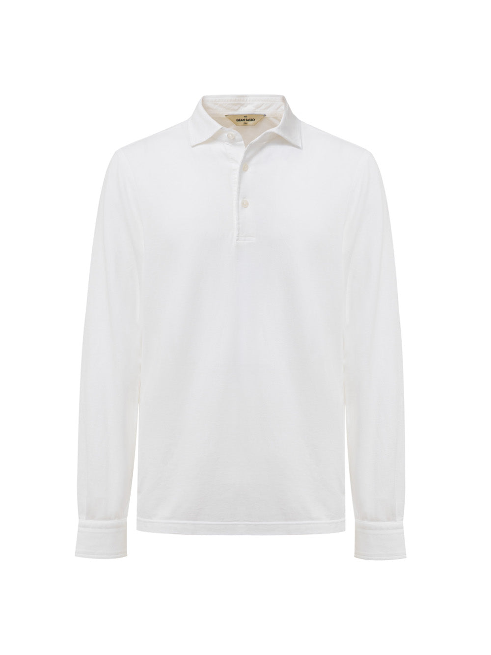 Piquet Polo in Long Sleeves Gran Sasso