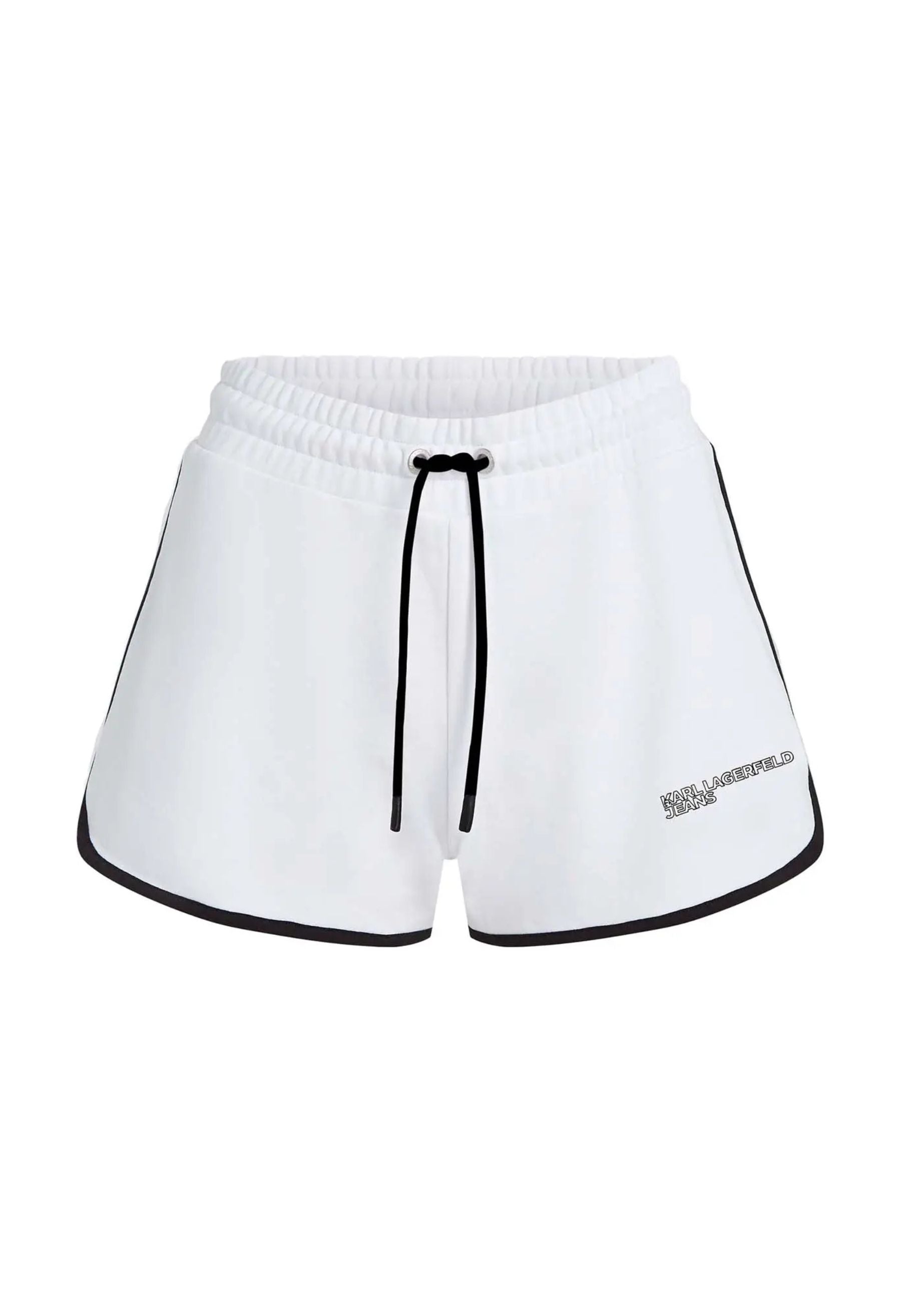 Karl Lagerfeld Sweat Shorts In White