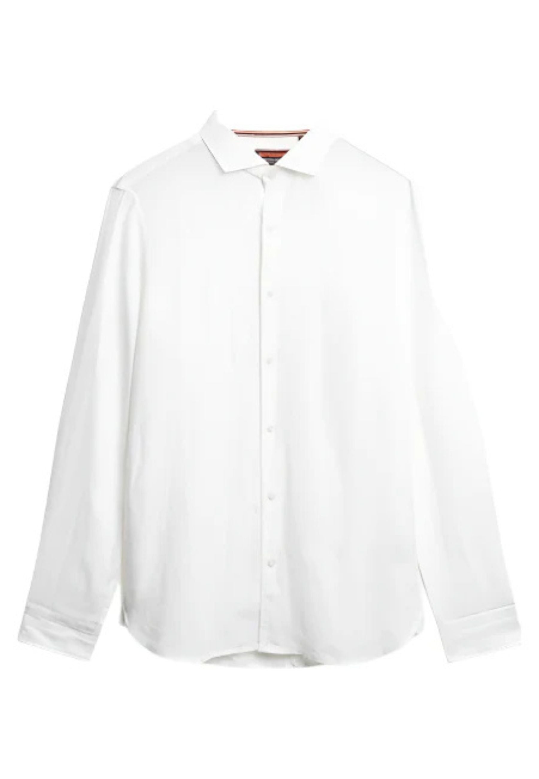 Superdry Vacation L/s Linen Shirt In White