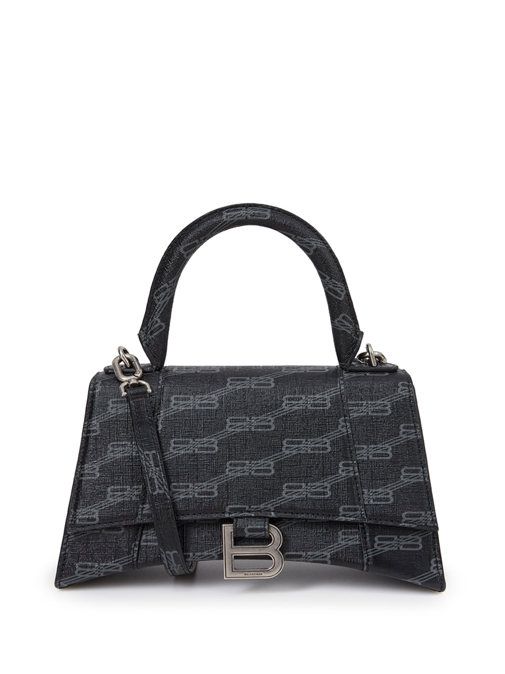 Hourglass bag with logo Balenciaga