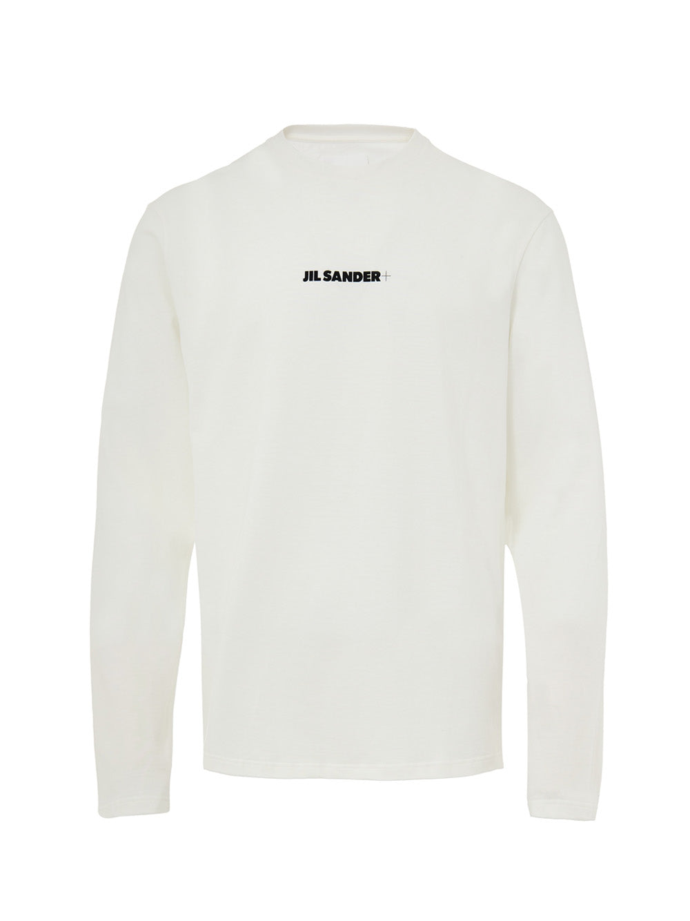 T-Shirt Sleeves Long with Logo Jil Sander