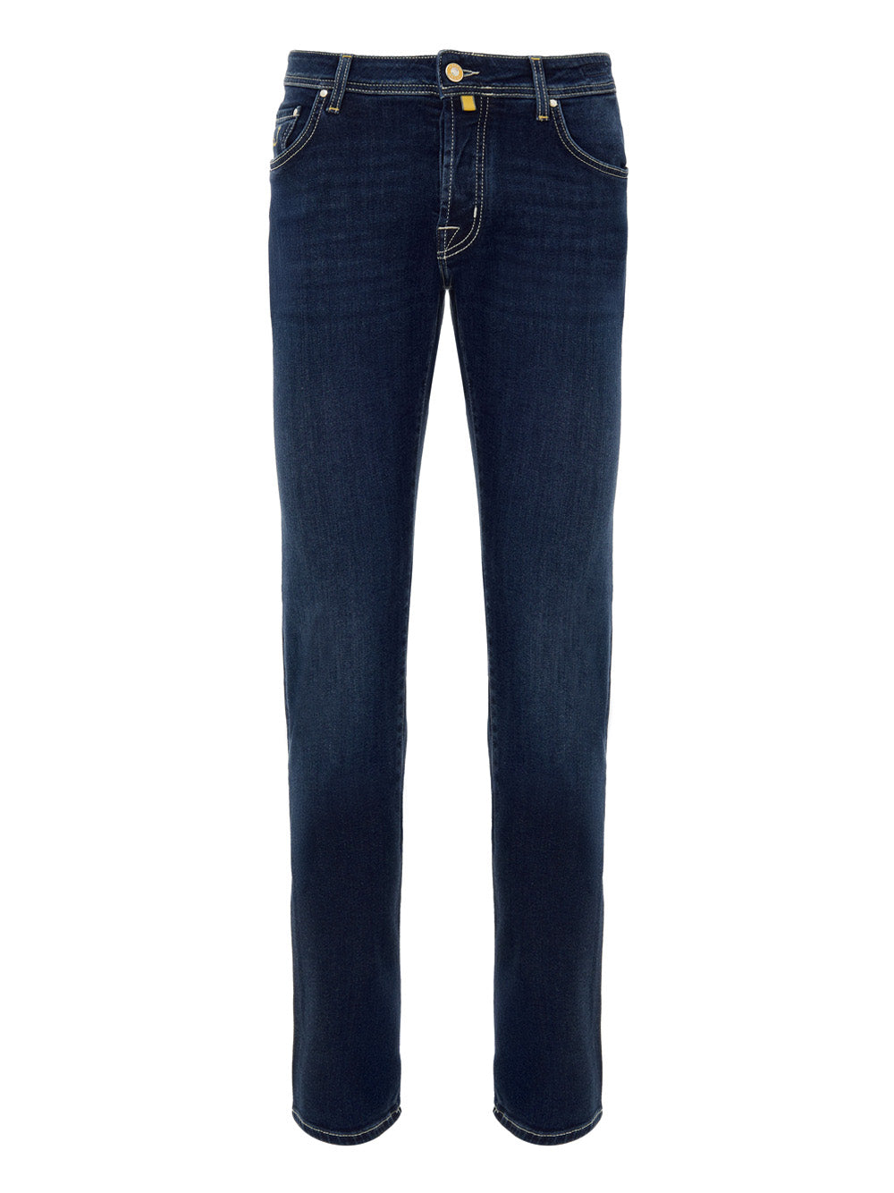 Jacob Cohen Nick Jeans In Denim Blue Dark Stretch Slim Fit  In Blue