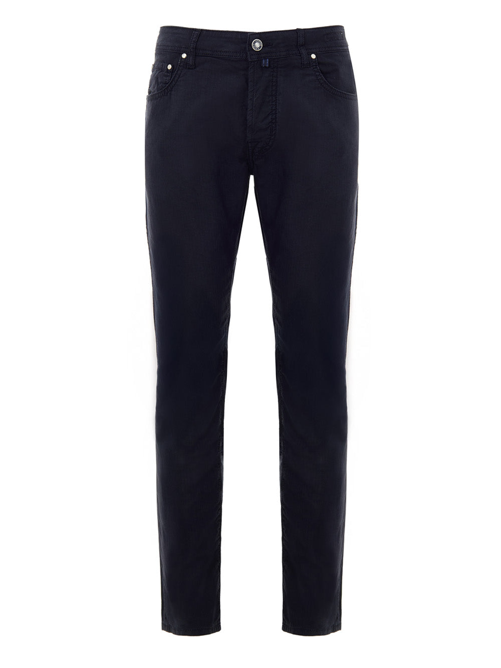 Jacob Cohen Stretch Beige Cotton Bard Pants  In Blue