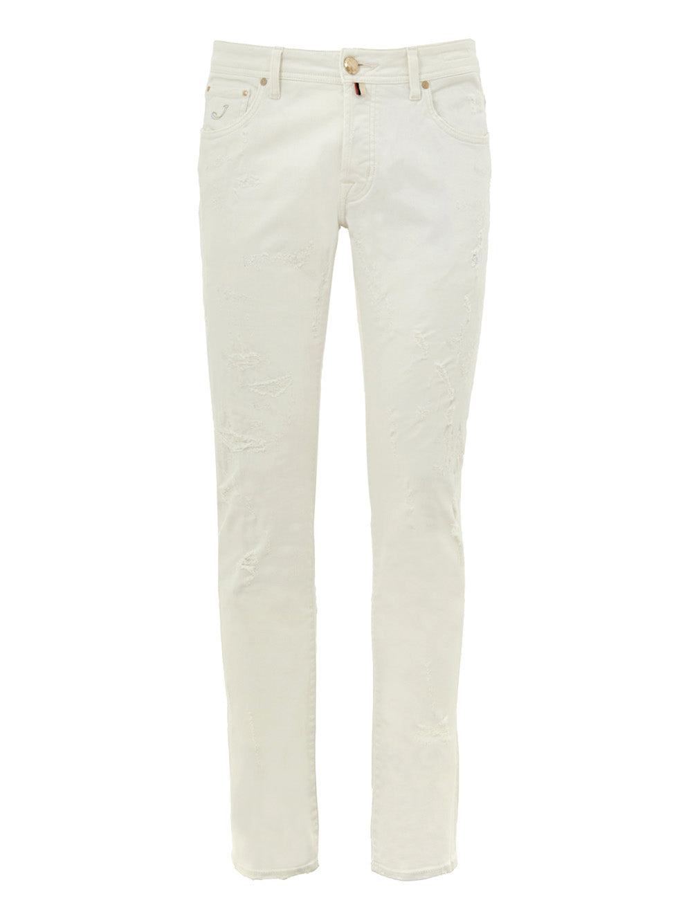 Jacob Cohen Jeans Nick White Slim Fit  In White