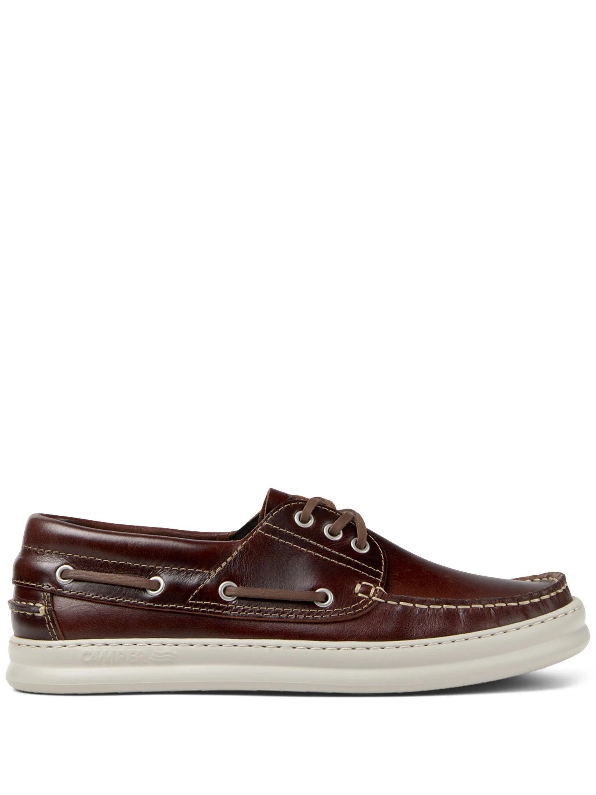Camper - Braune Leder Stringschuhe