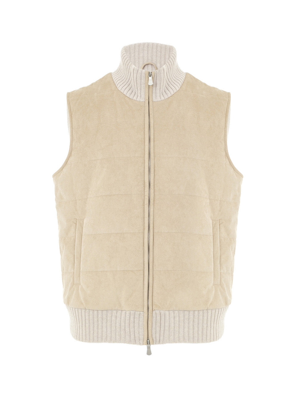 Giubbino Smanicato Padded in Alcantara Gran Sasso