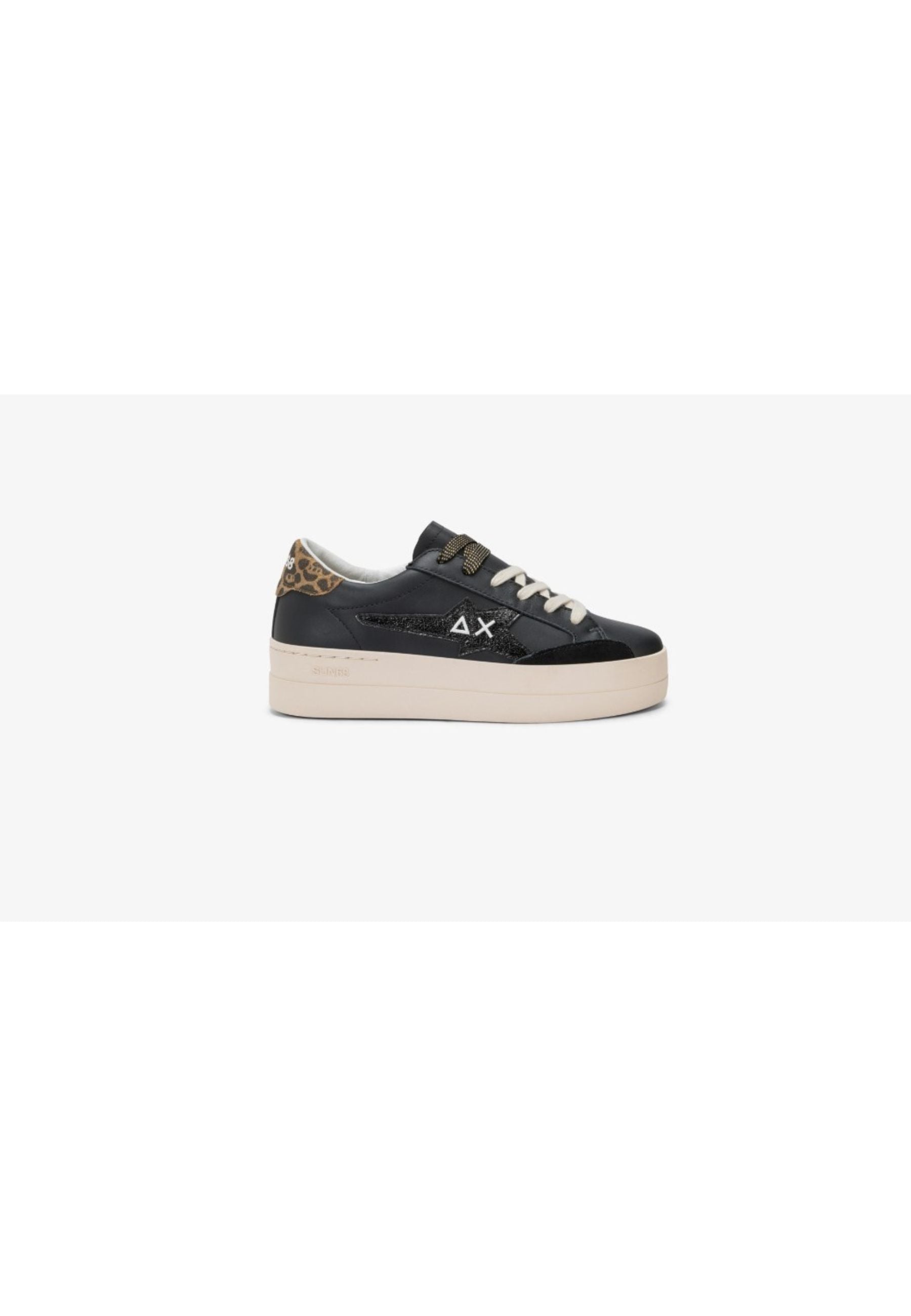 Sun 68 Sun68 Sneakers Big Katy Leather In Black