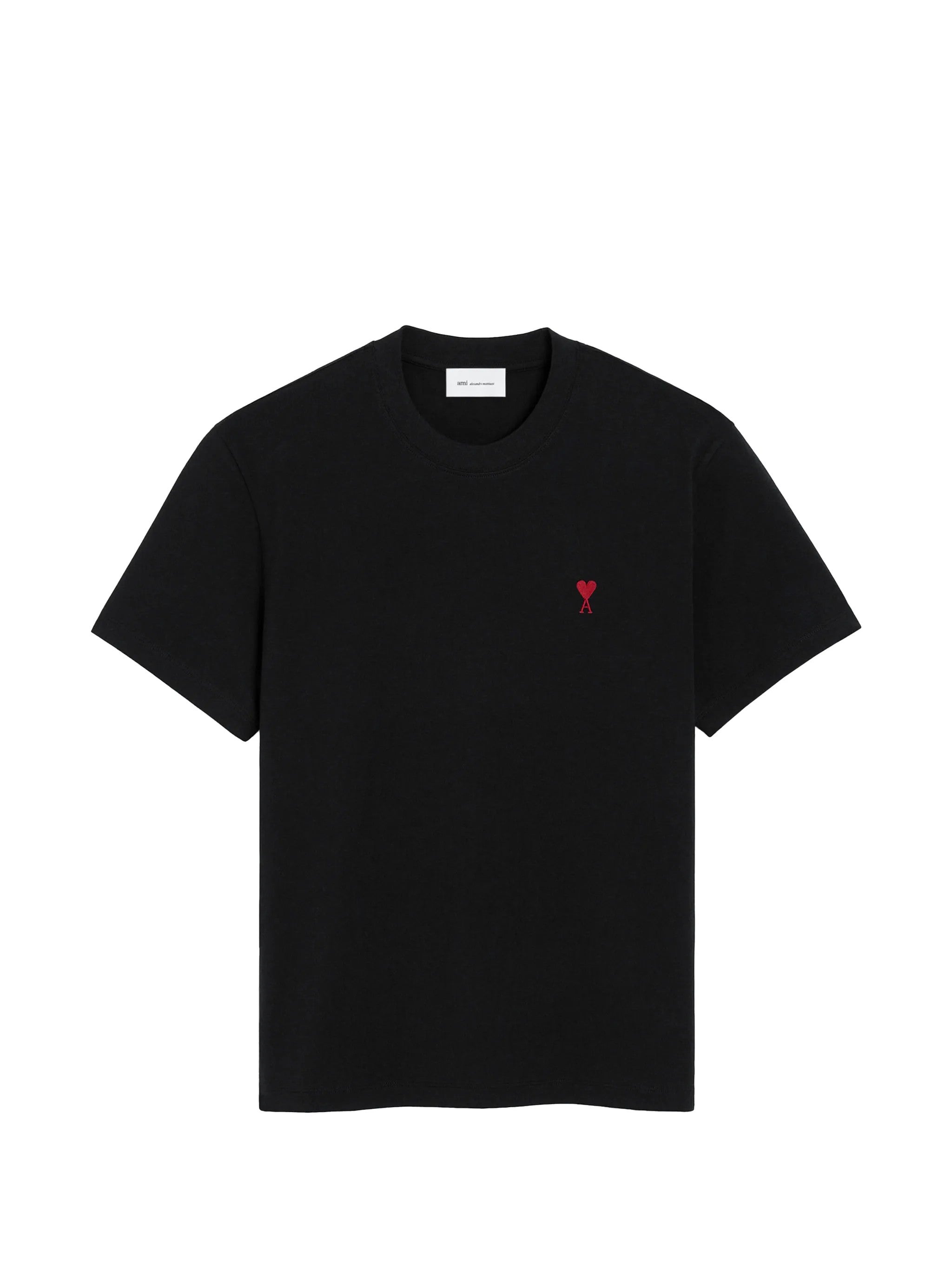 AMI Paris CLASSIC RED TEE, white