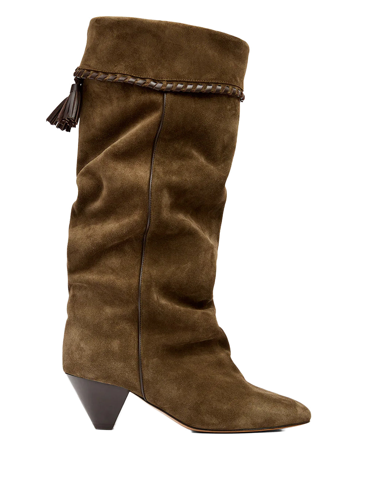 Isabel Marant Isabel Marant Damenstiefel mit Fellfutter, marrone