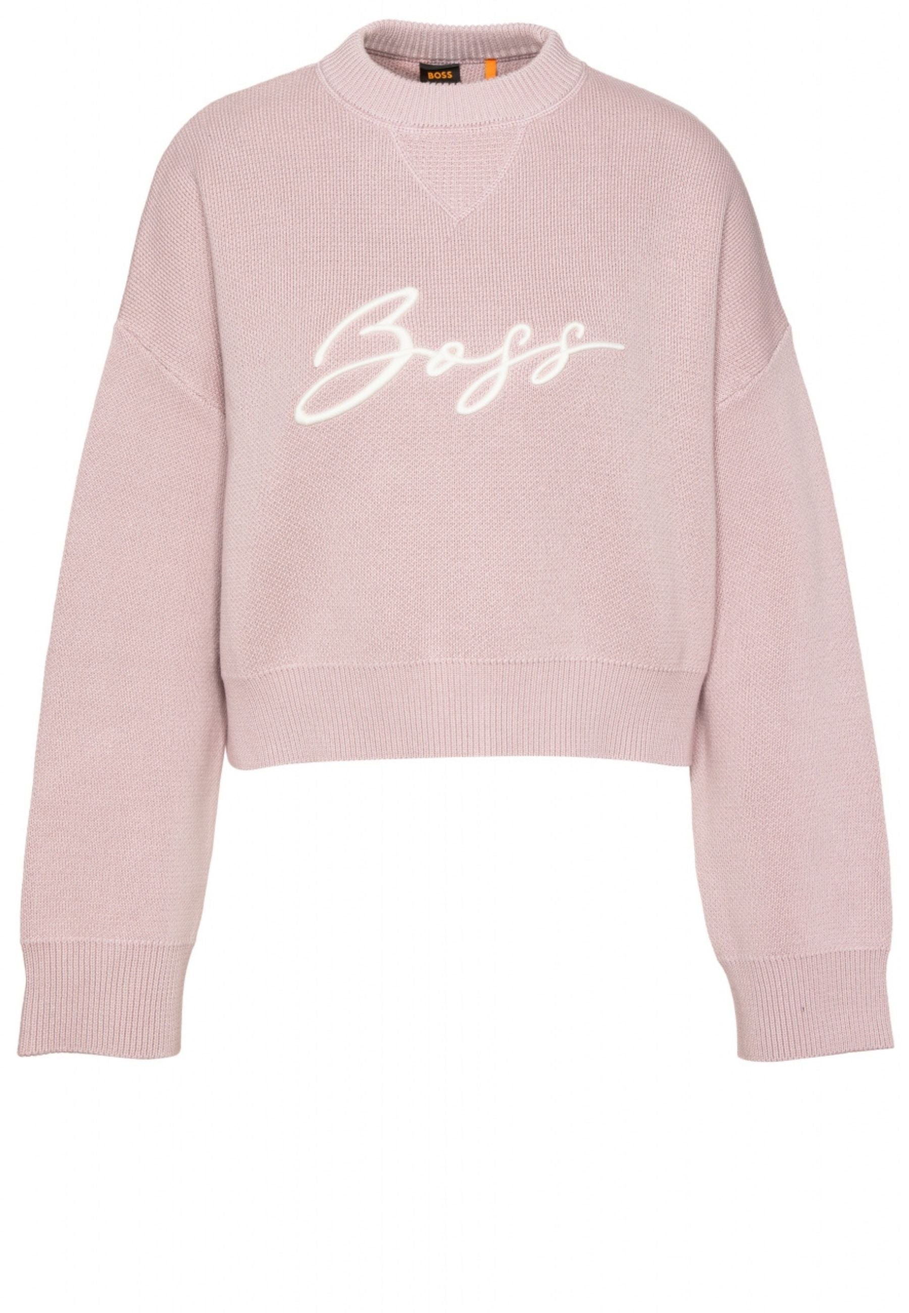 Hugo Boss Boss C_finevra Sweater In Pink
