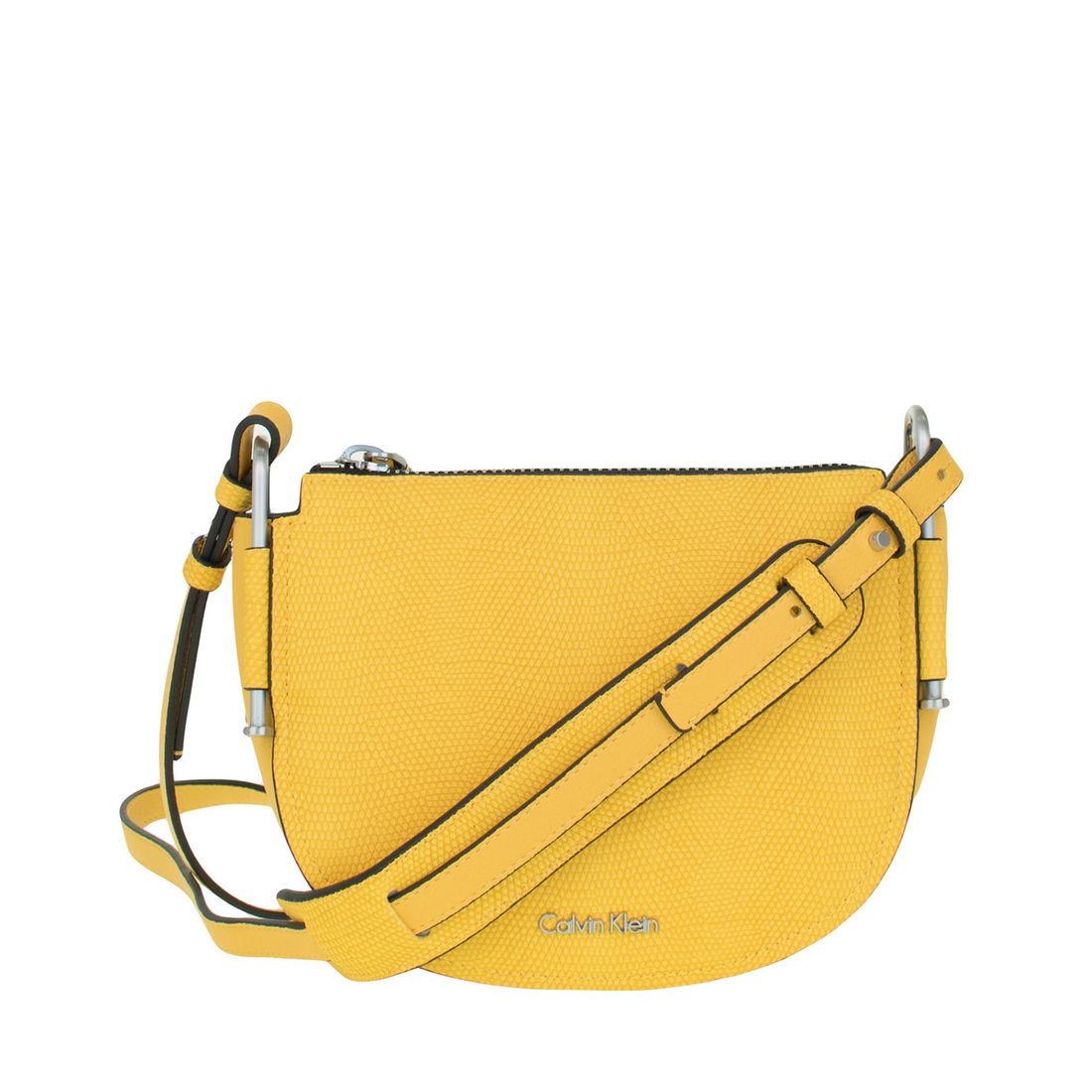 Calvin Klein Lobby Bag In Yellow