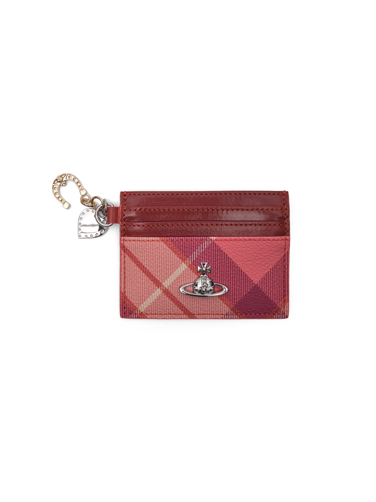 card holder with charms