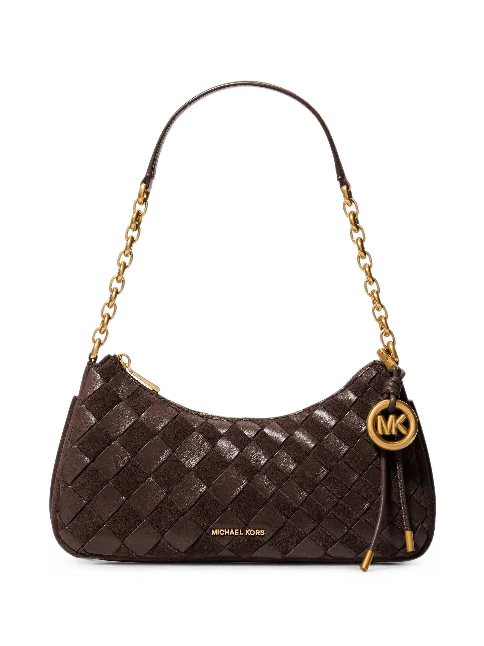 Michael Kors Nolita schoudertas M chocolate