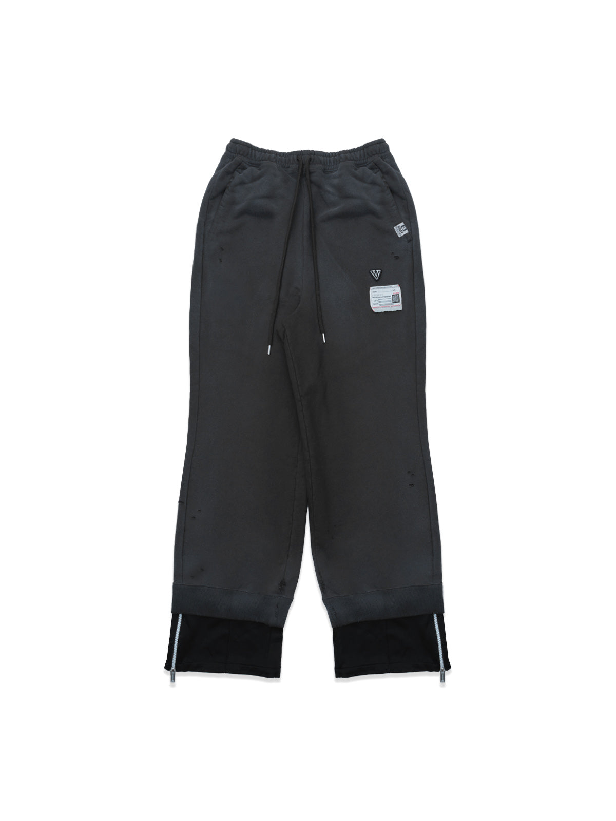 track pants layered sweat pants