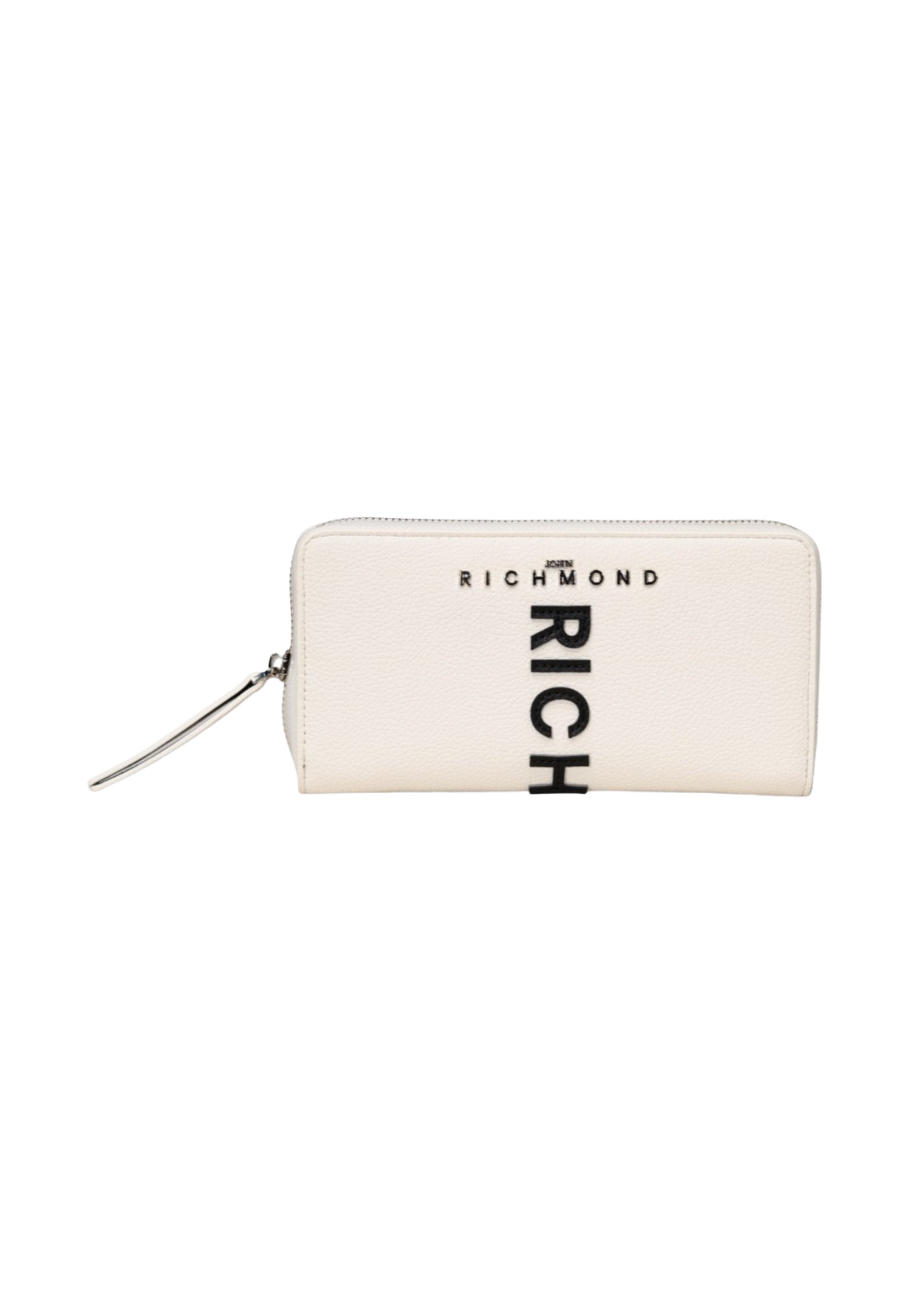 John Richmond Wallet Patix In Bianco-nero