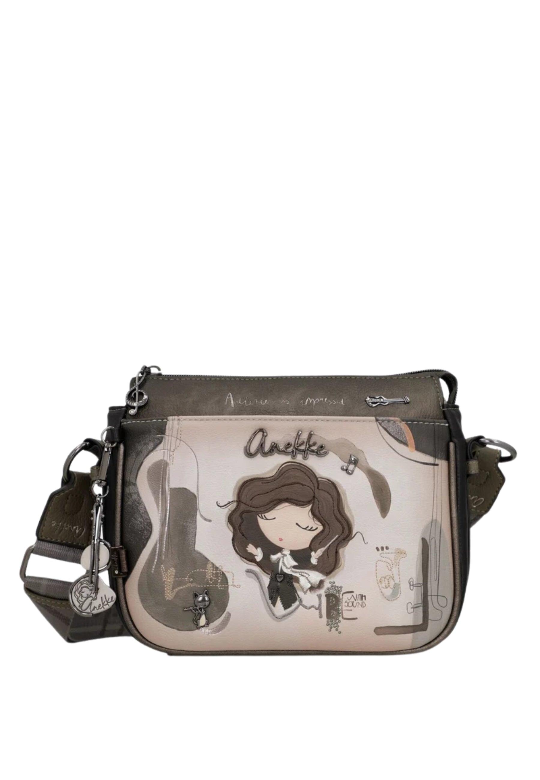 Anekke schoudertas Orchestra Crossbody Bag Multicolor veelkleurig