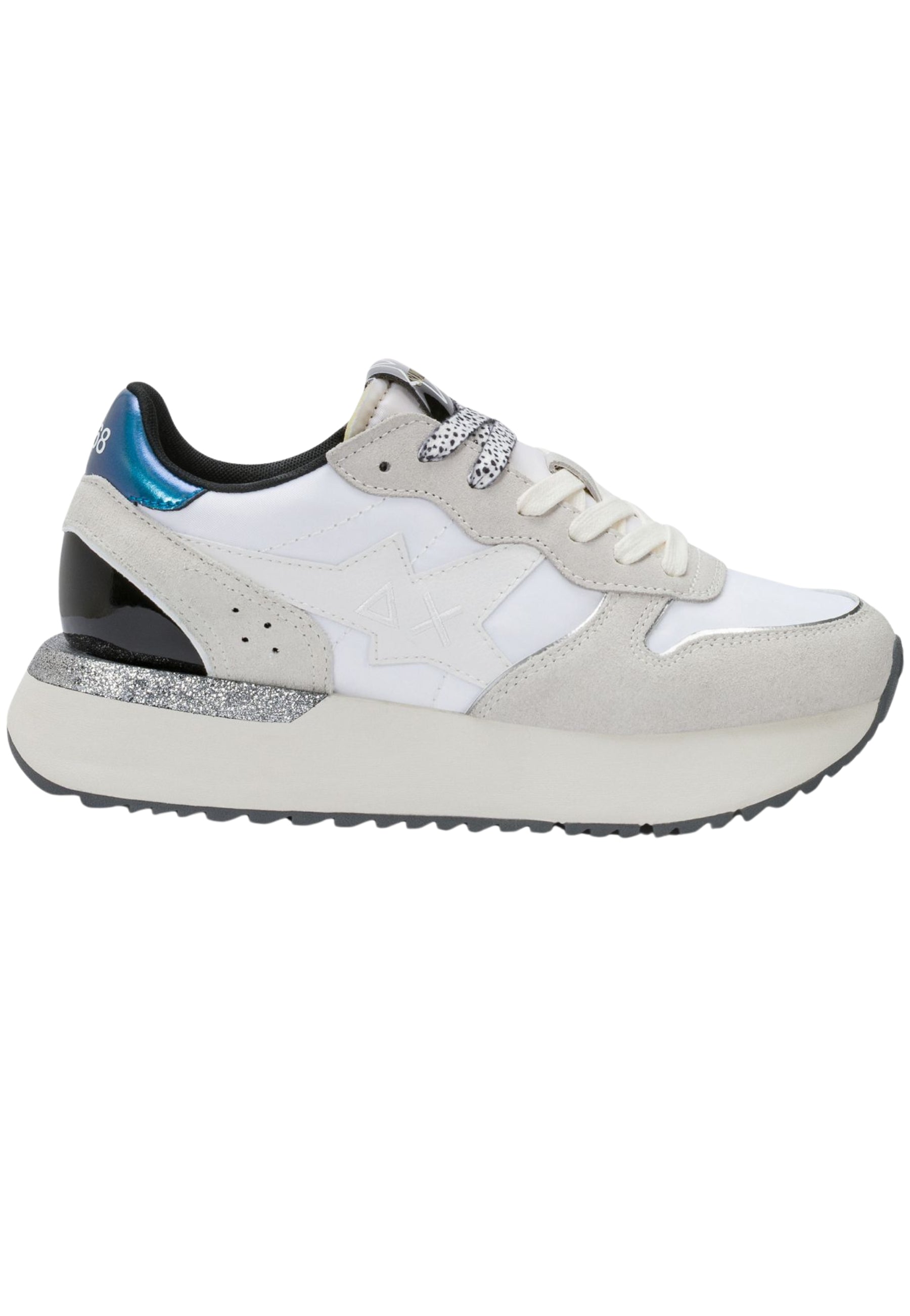 SUN68 Sneakers BIG STARGIRL MIX MATERIAL