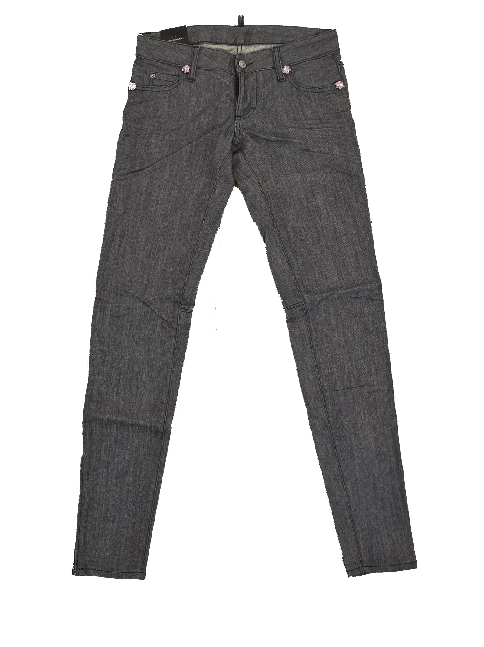 Dsquared2 Super Slim Jean Women Cotton Buttons Mod
