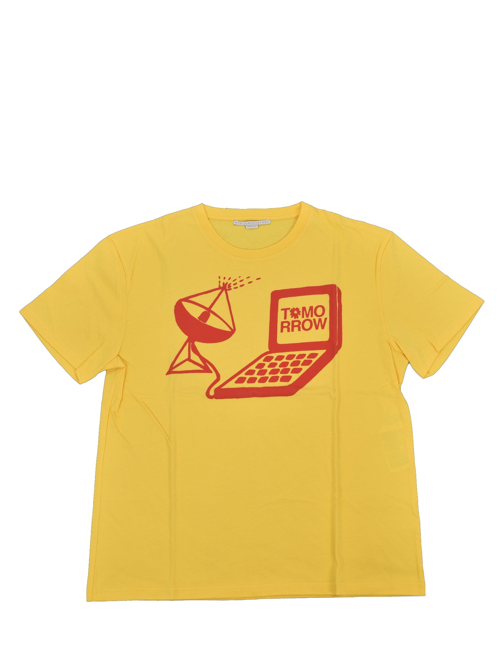 Stella McCartney T-shirt Men Cotton Print Mod