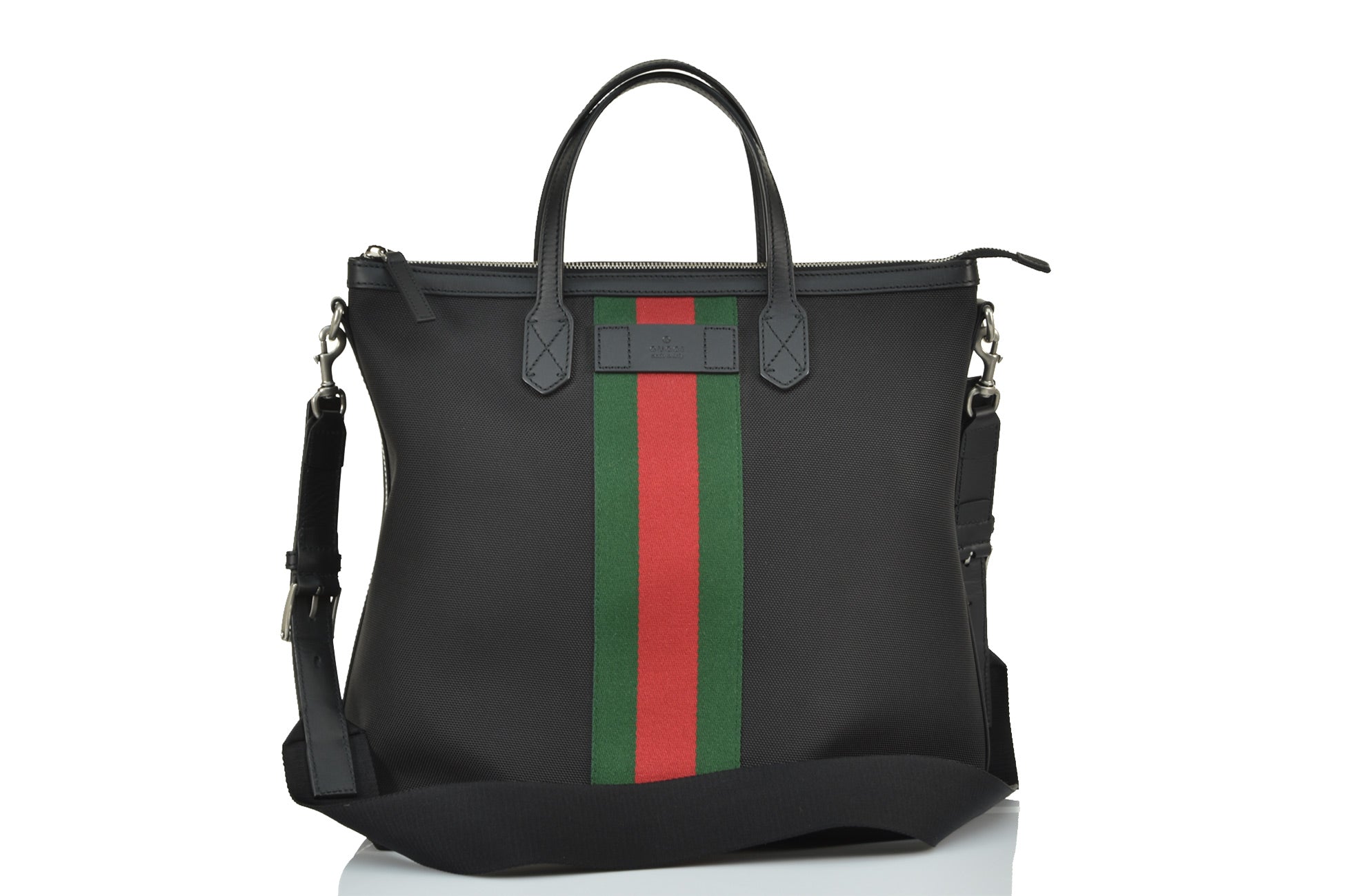 Gucci Men's Tote Bag Technocanvas Zipper Mod