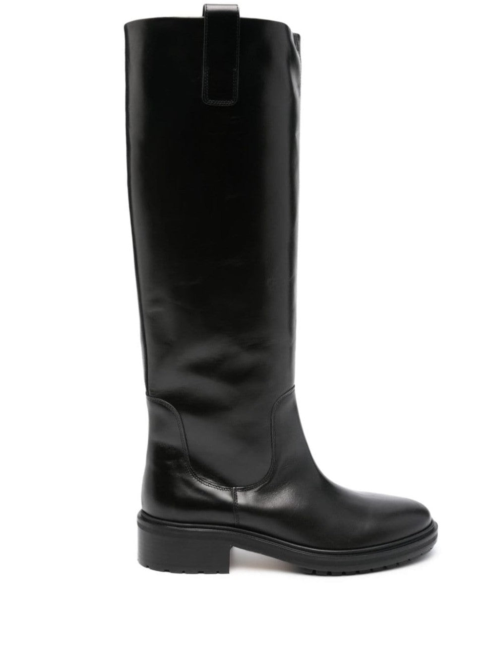 Aeyde Henry High Boots In Leather In Multi