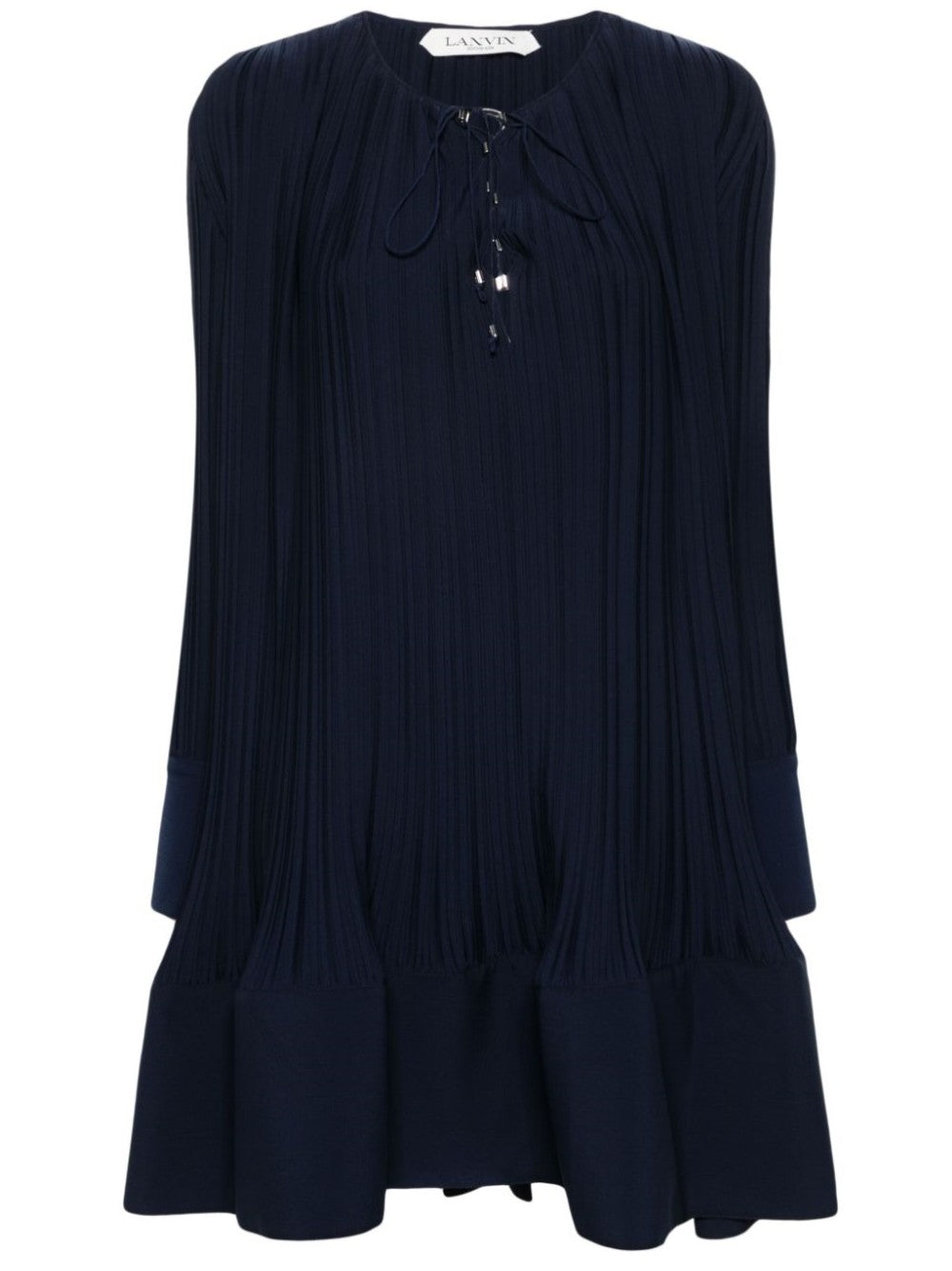 Dress with logo